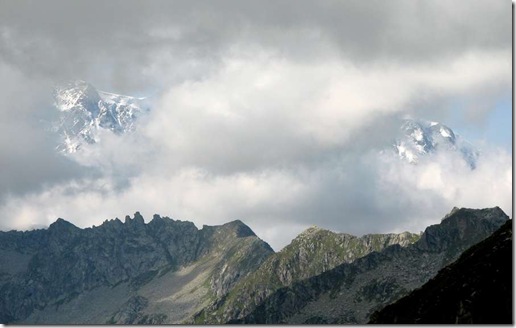 Monte Rosa Ostwand vom Colle Egua