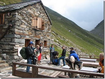 Rifugio Ferioli mit Colle Mud