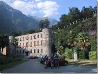 Die Trattoria 'Uomo Selvatico'; ....zu Gast beim Waldmensch von Chiavenna.