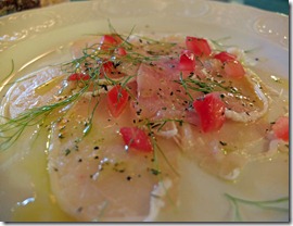 Schwertfisch-Carpaccio